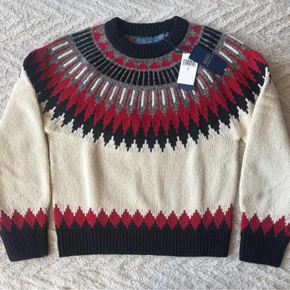 Polo Ralph Lauren Sweaters - Polo Ralph Lauren Fair Isle Wool-Cashmere Sweater